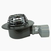 salg af FDT VarioGully, vinklet DN 70/DN 100, med varme vinklet, ekstremt flad, med varme