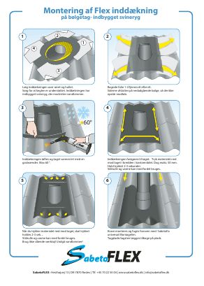 SabetoFLEX Flex pipe flashing 