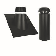 salg af SabetoFLEX roof hood set with silencer and steel flashing