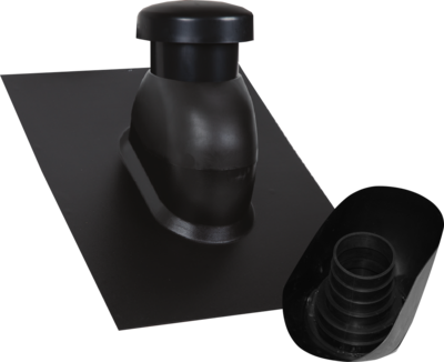 salg af SabetoFLEX universal ABS flashing for plumbing vent