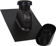 salg af SabetoFLEX universal ABS flashing for plumbing vent 51 black